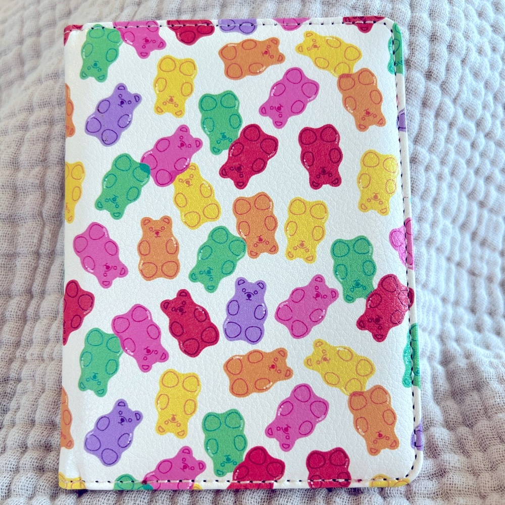 Gummi Bear Passport Holder-excellent preloved condition-3 card slots, ID slot